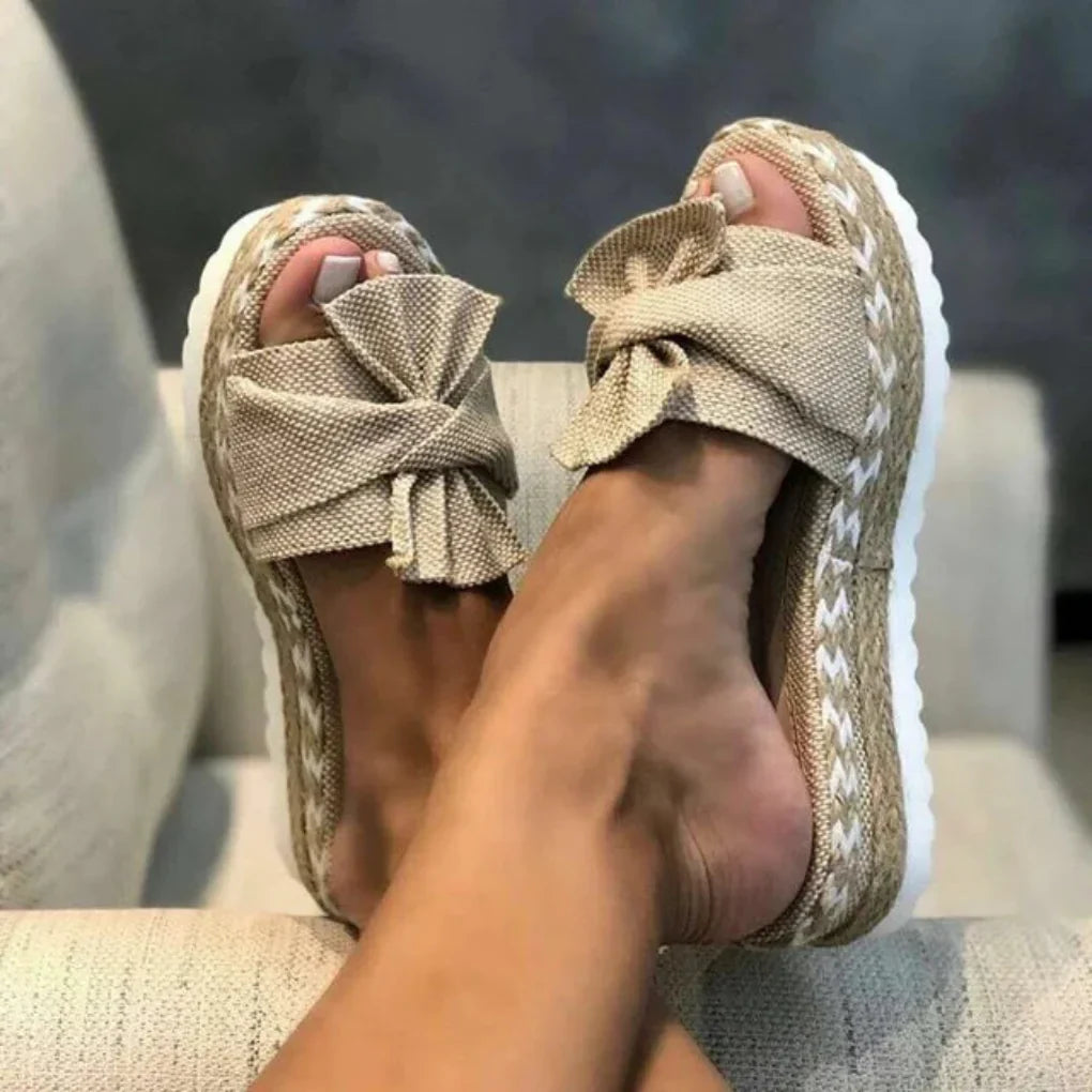 Deborah - Women's Spring Schleifen Slip-On Sandals
