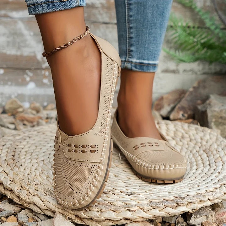 Natalie - Women's Stylish Orthopedic Comfortable Slip-On-Shoes