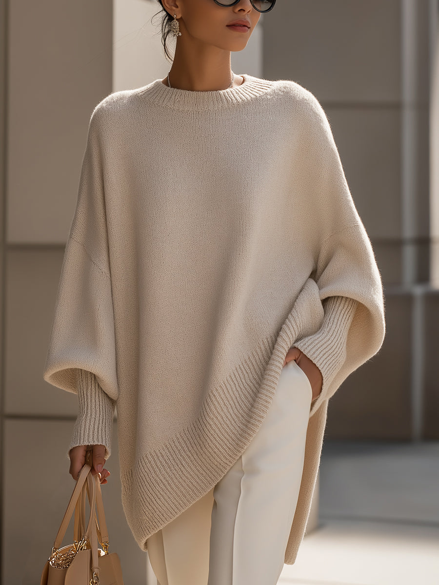Sophia - Women's Elegant Oversized Sweater