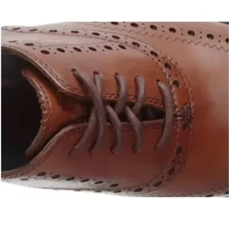 Henry - Men's Brogue-Lace-Up Shoes with Wingtip