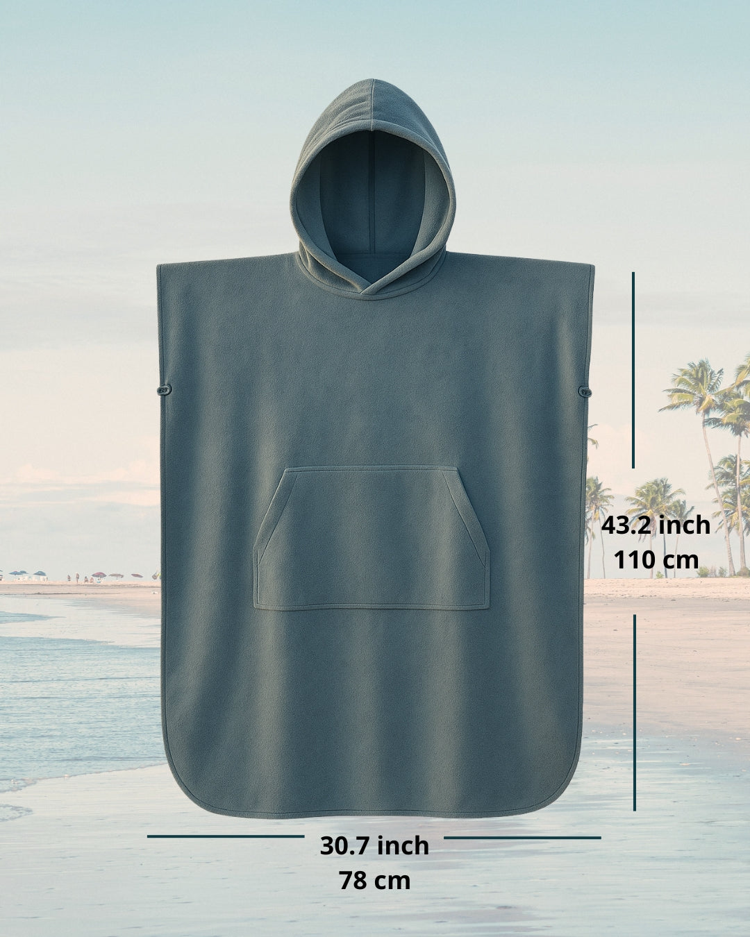 Wendy - Women's Summer Strand Poncho Dress