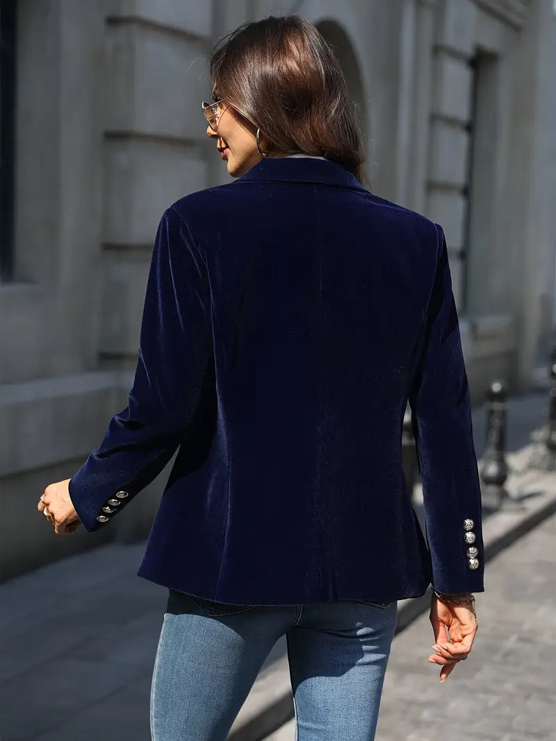 Judith - Women's Classic Blazer with a-Button-Verschluss