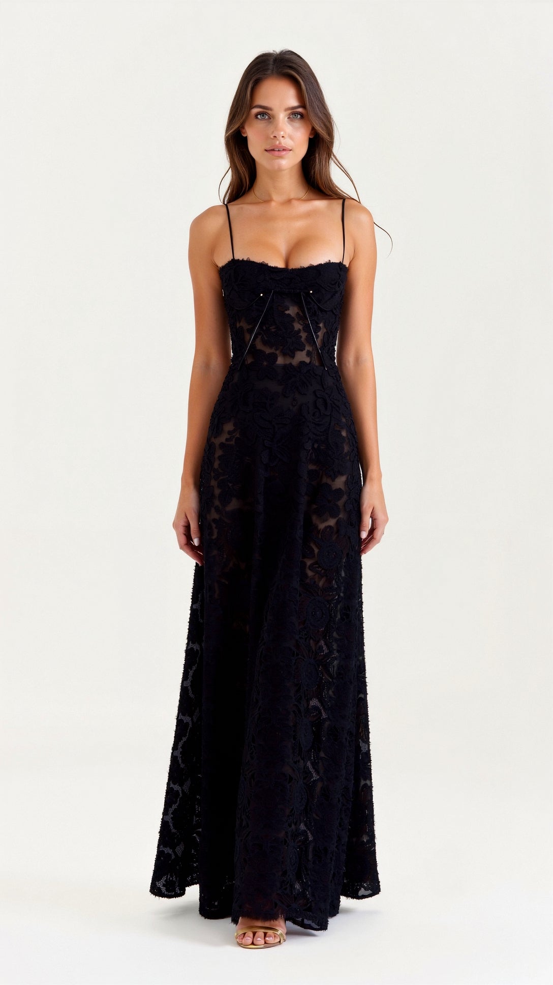 Beverley - Women's Slip Maxi Dress for Wedding Guests