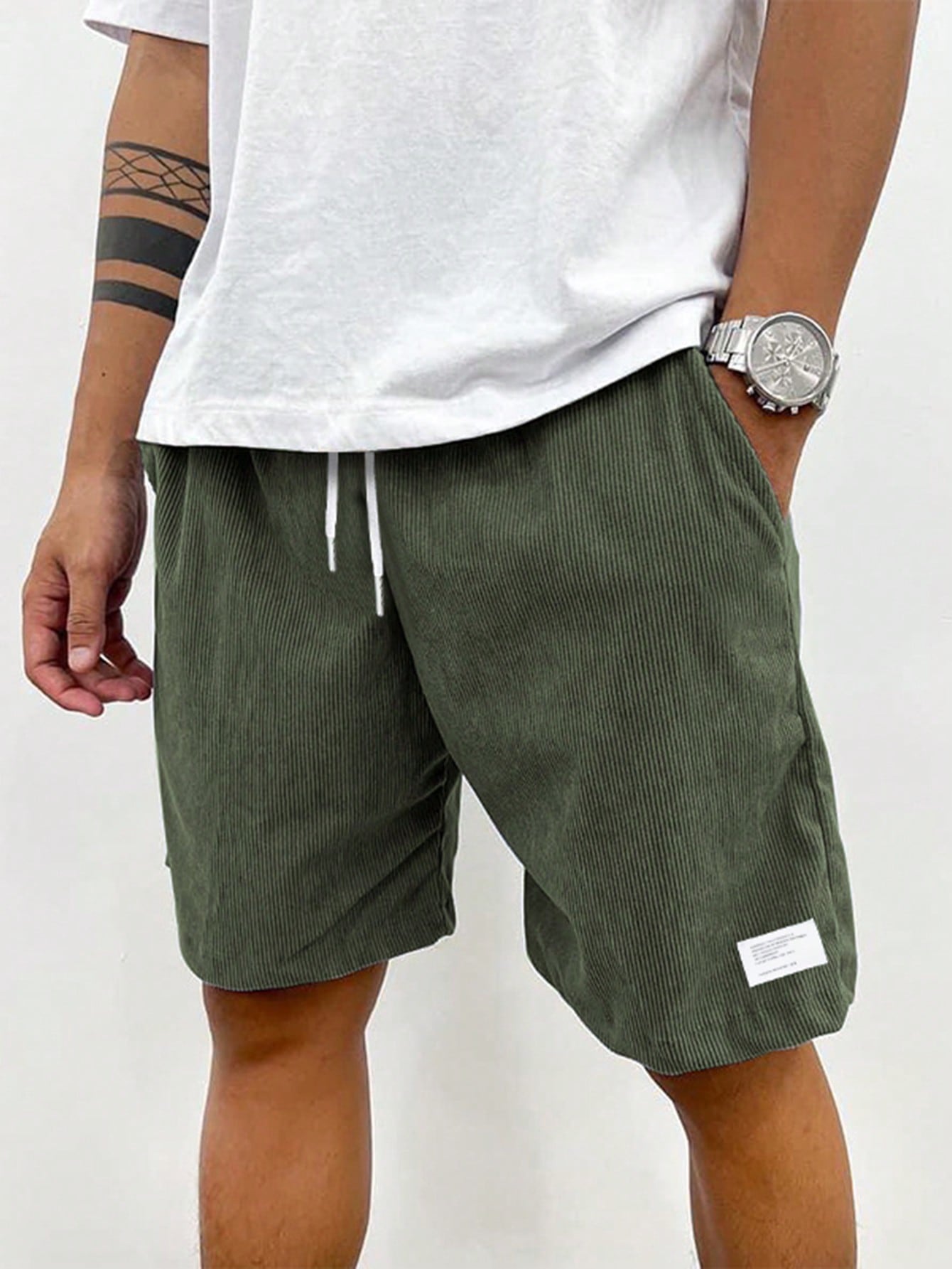 Isabella - Men's Summer Casual Shorts with Drawstring