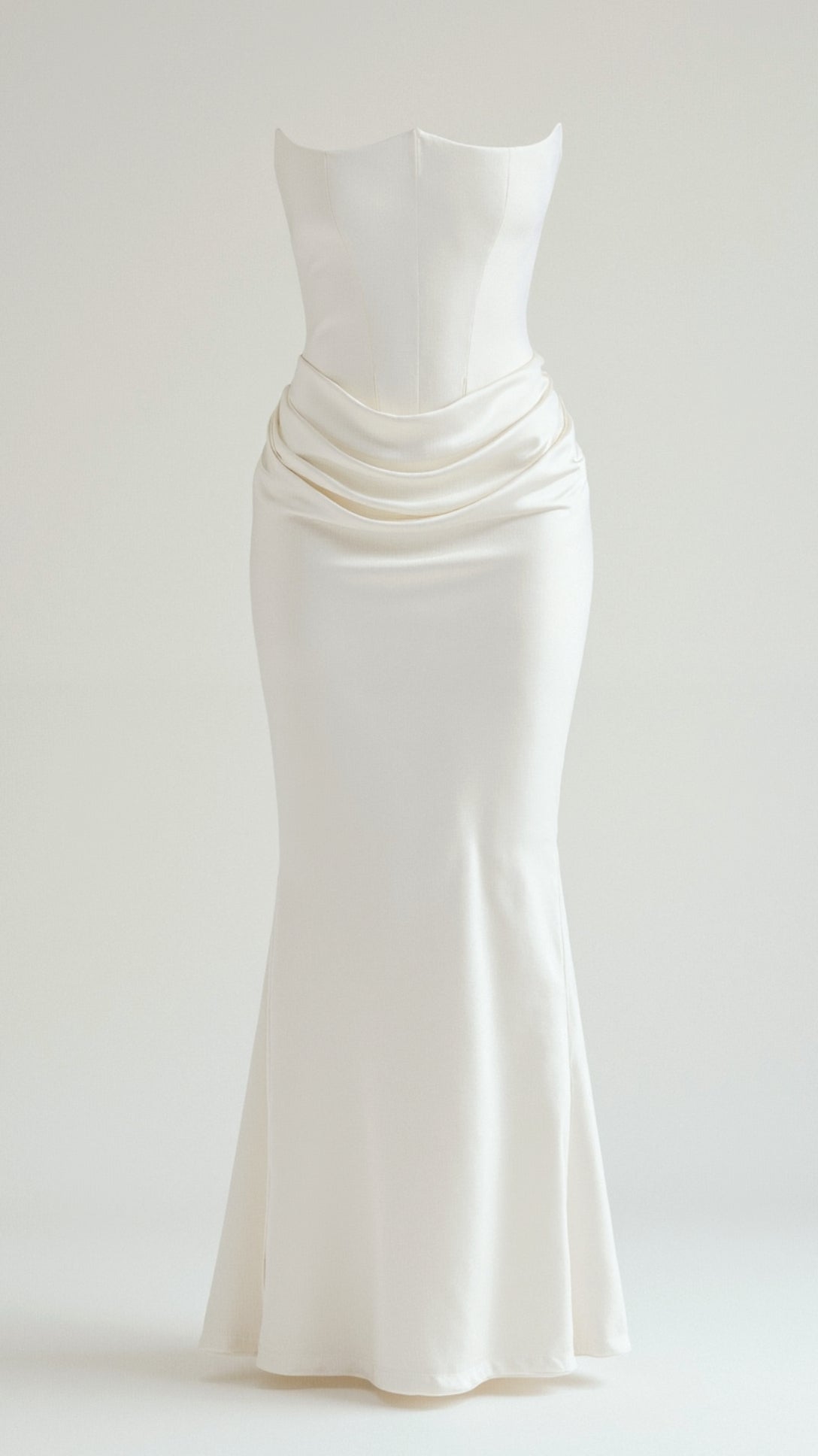 Margaret - Women's Column Maxi Dress for Wedding Guests
