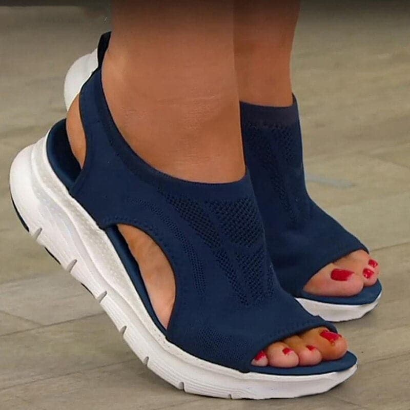 Mia - Comfortable Women's-Spring Sandals with open Zehenpartie