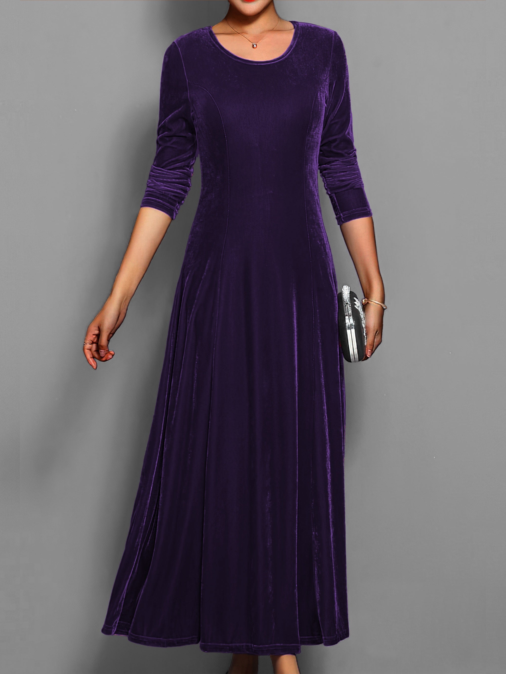 Joanna - Women's Slim Fit-Dress in voller Length for besondere Occasions