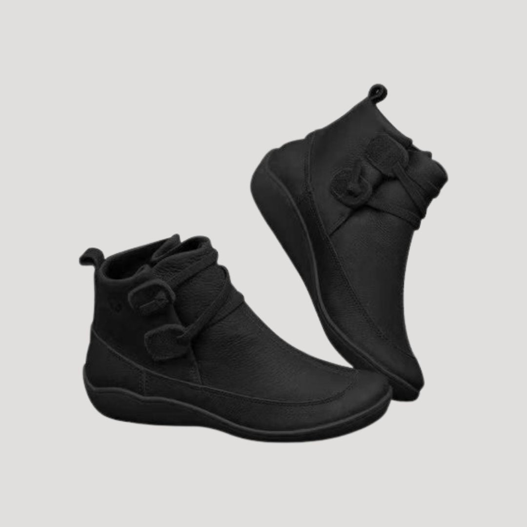 Victoria - Women's Spring Casual Ankle Strap Boots