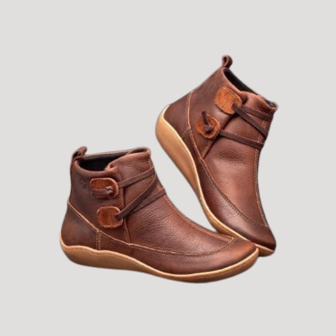 Victoria - Women's Spring Casual Ankle Strap Boots