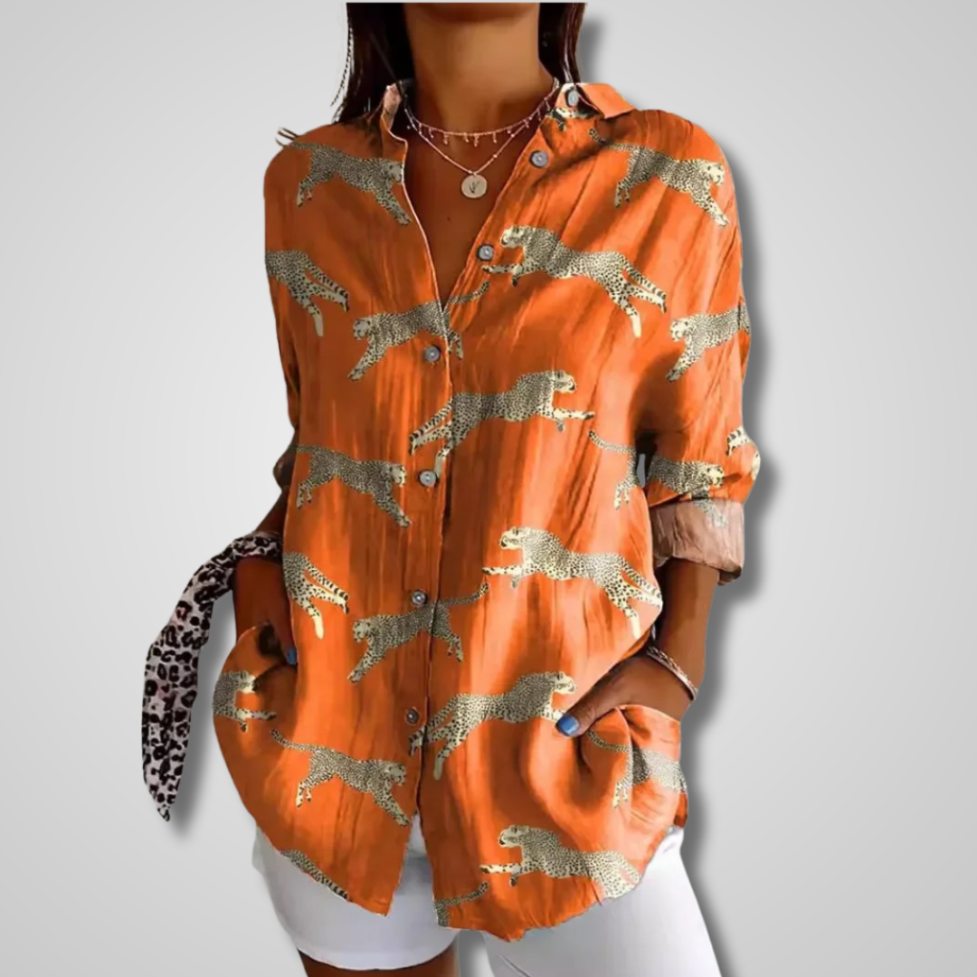 Emma - Women's Summer Vintage Casual Shirt
