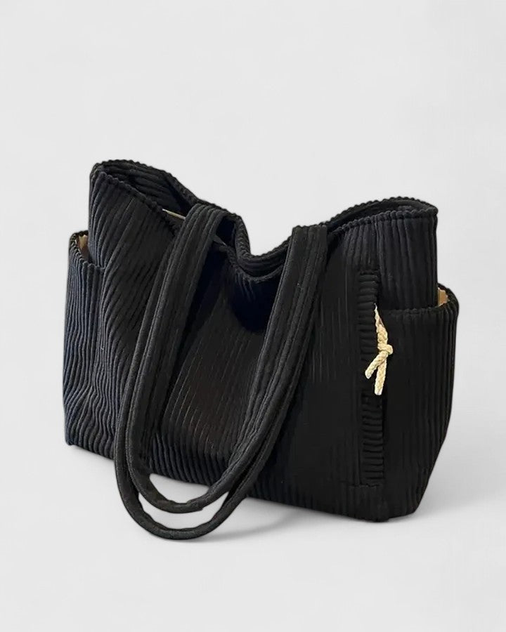 Louise - Women's Handbag in Rippstil