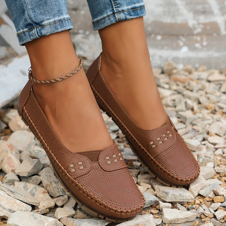 Natalie - Women's Stylish Orthopedic Comfortable Slip-On-Shoes