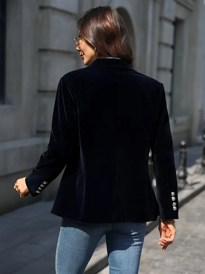 Judith - Women's Classic Blazer with a-Button-Verschluss