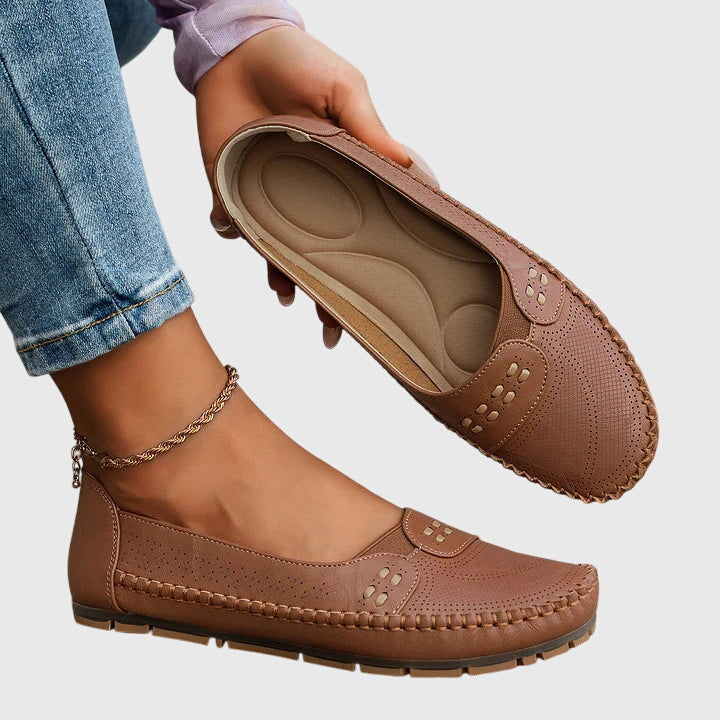 Mandy - Women's Spring Perforierte Casual Loafers