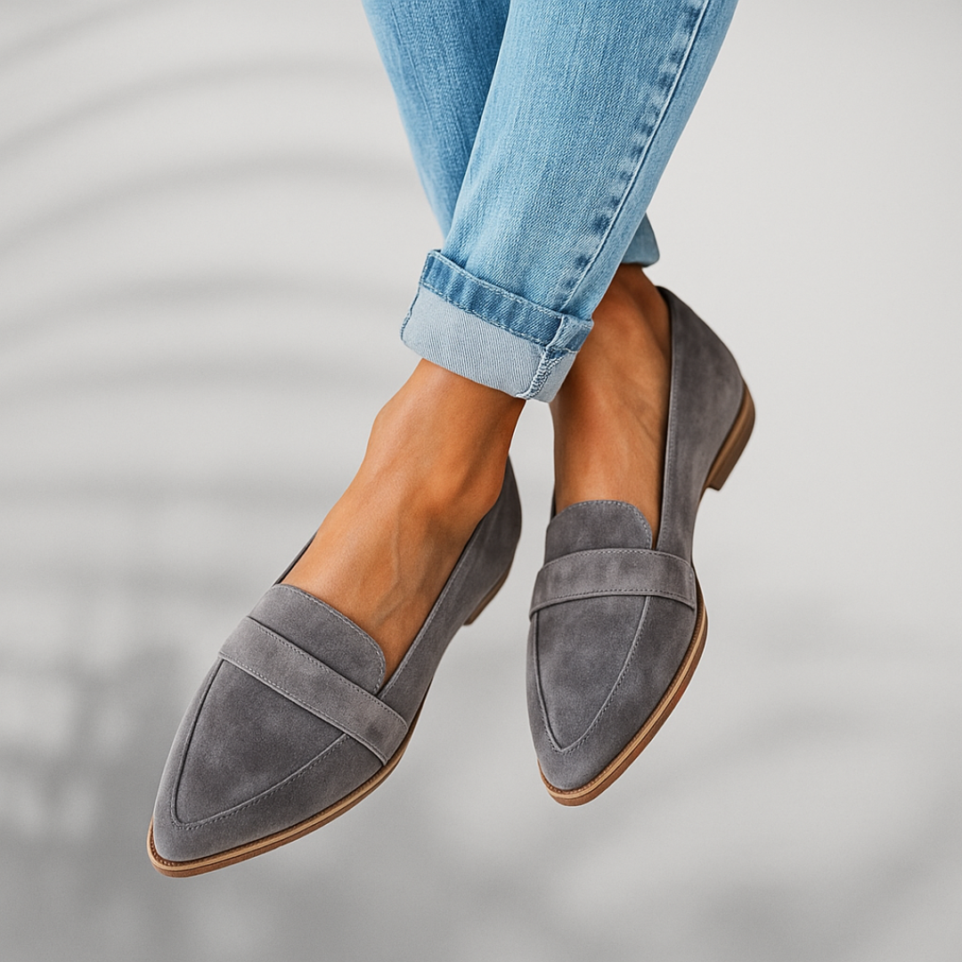 Rosie - Women's Schlanke Comfortable Zehen-Loafers