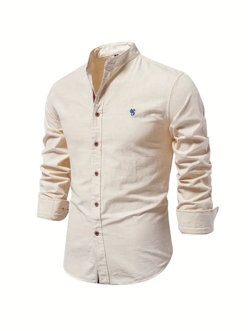Laura - Men's Spring Casual Shirt with Buttons