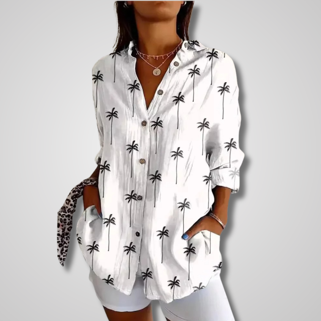Emma - Women's Summer Vintage Casual Shirt
