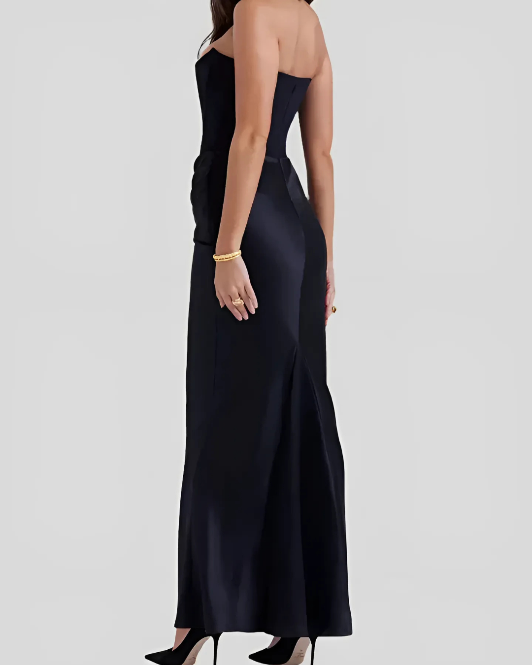 Ruby - Drapiertes Maxi Dress for Wedding Guests Women's