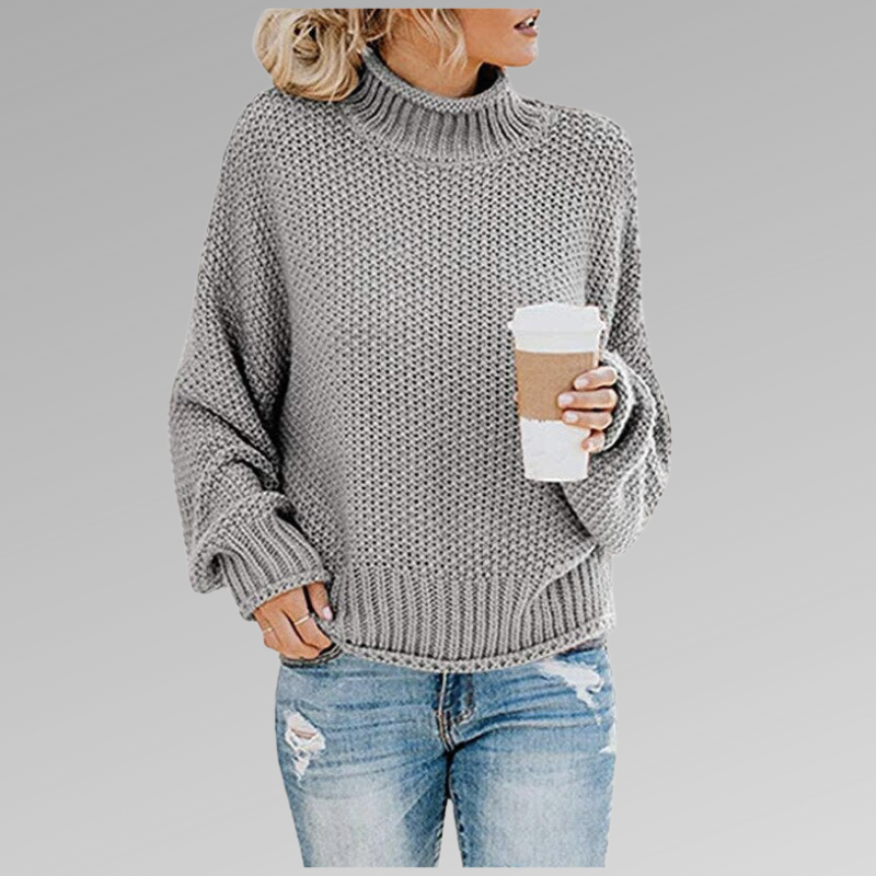 Tracey - Women's Relaxed Knit Sweater for Spring