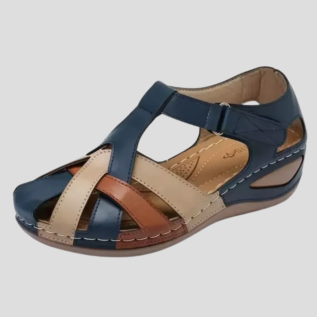 Women's Comfort Arch Support Leather Sandals - Women's Comfort Arch Support Leather Sandals