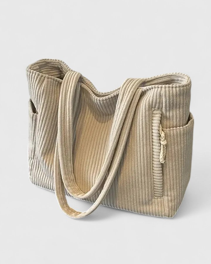 Louise - Women's Handbag in Rippstil