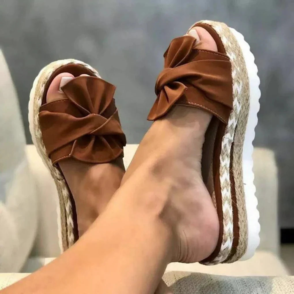 Deborah - Women's Spring Schleifen Slip-On Sandals