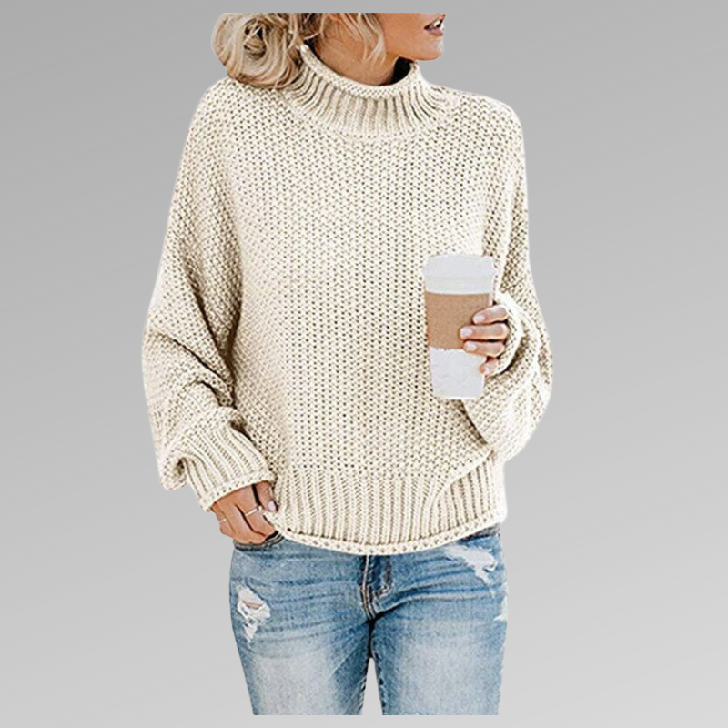 Tracey - Women's Relaxed Knit Sweater for Spring