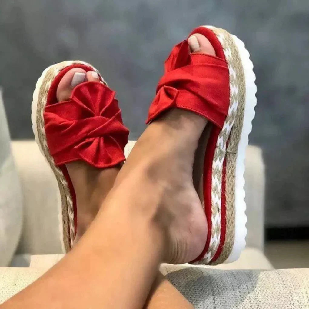 Deborah - Women's Spring Schleifen Slip-On Sandals