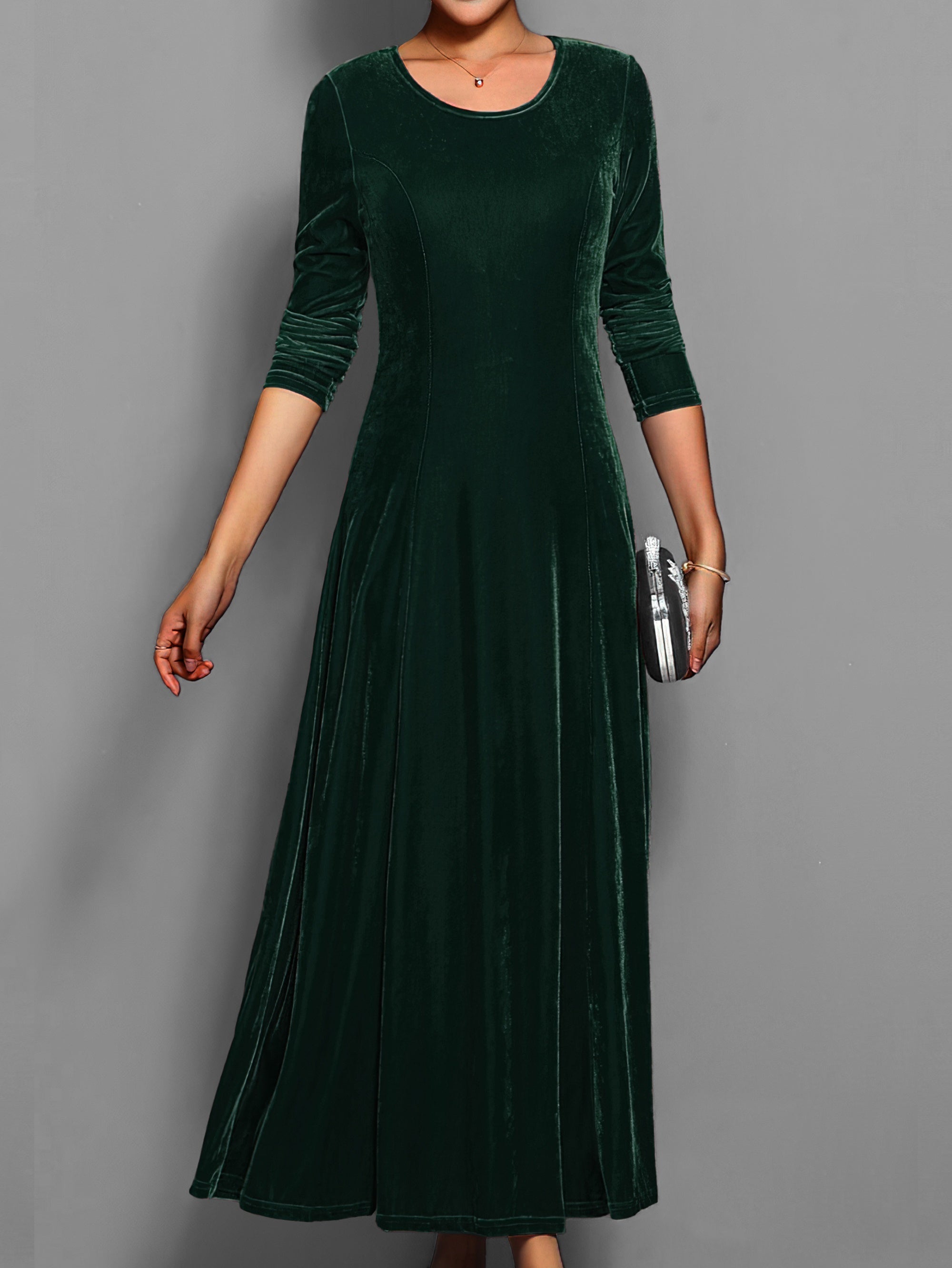 Joanna - Women's Slim Fit-Dress in voller Length for besondere Occasions
