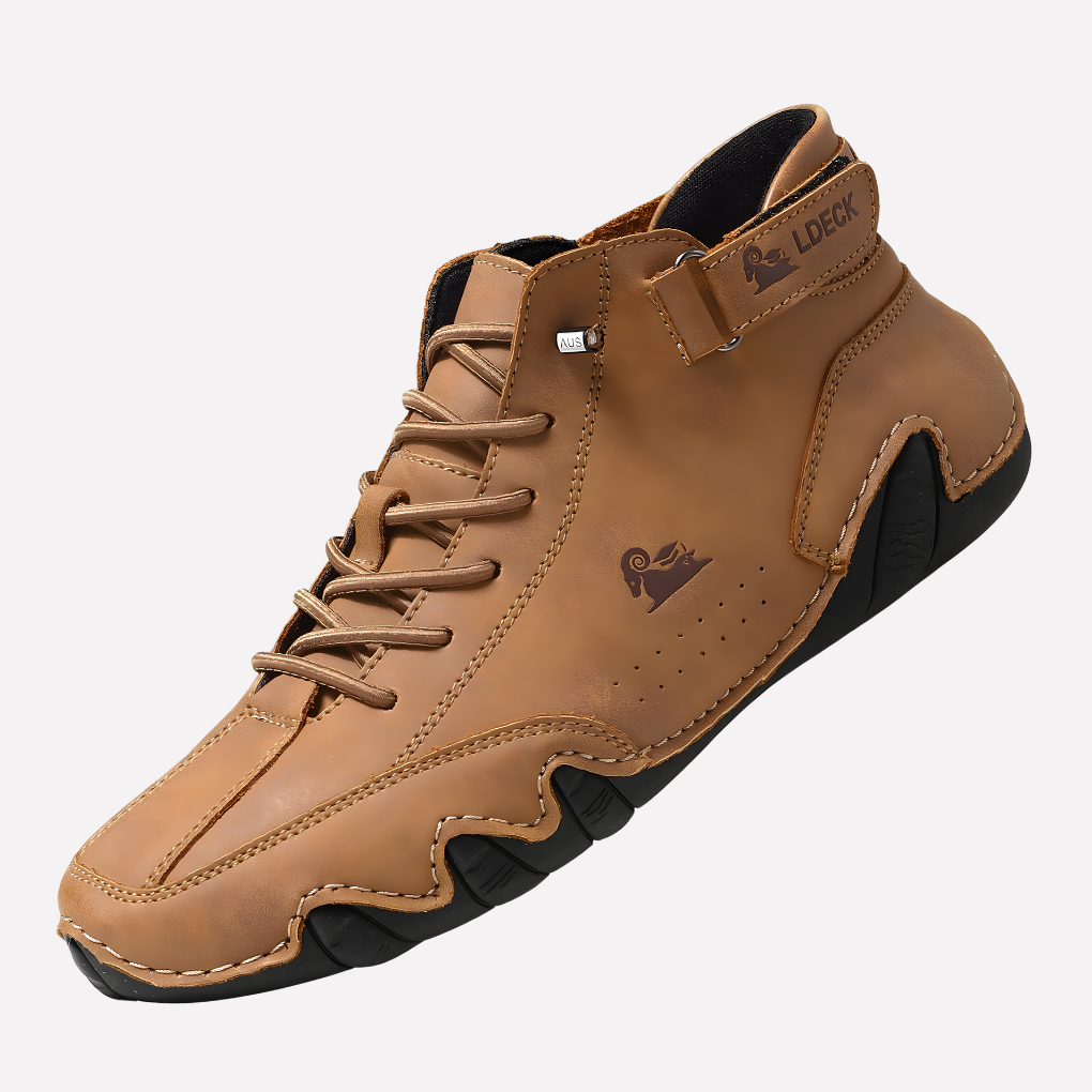 Freddie - Men's Lightweight Leather Barefoot Shoes