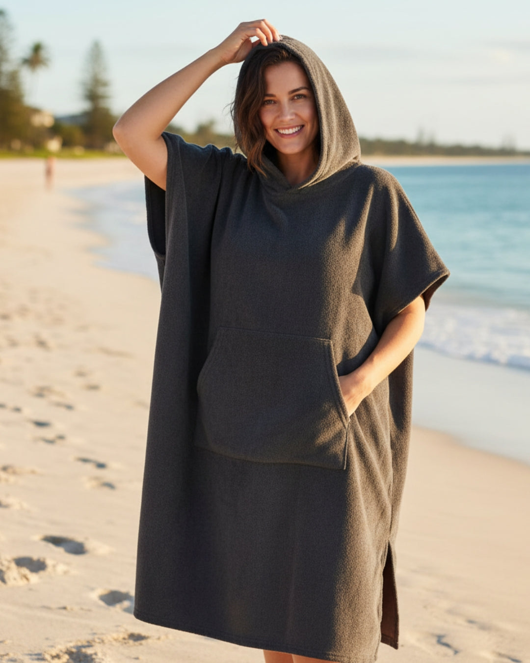 Wendy - Women's Summer Strand Poncho Dress