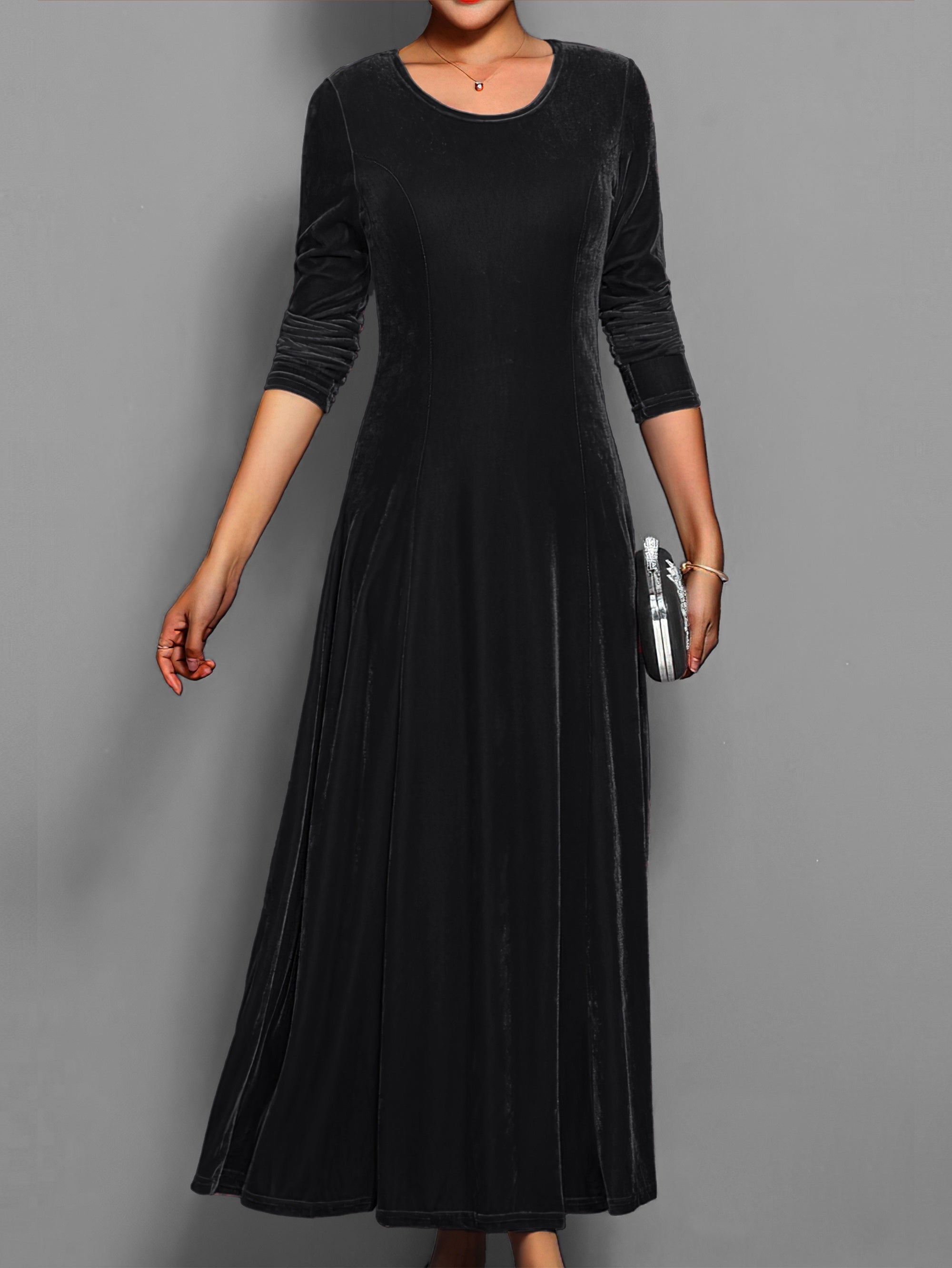 Joanna - Women's Slim Fit-Dress in voller Length for besondere Occasions