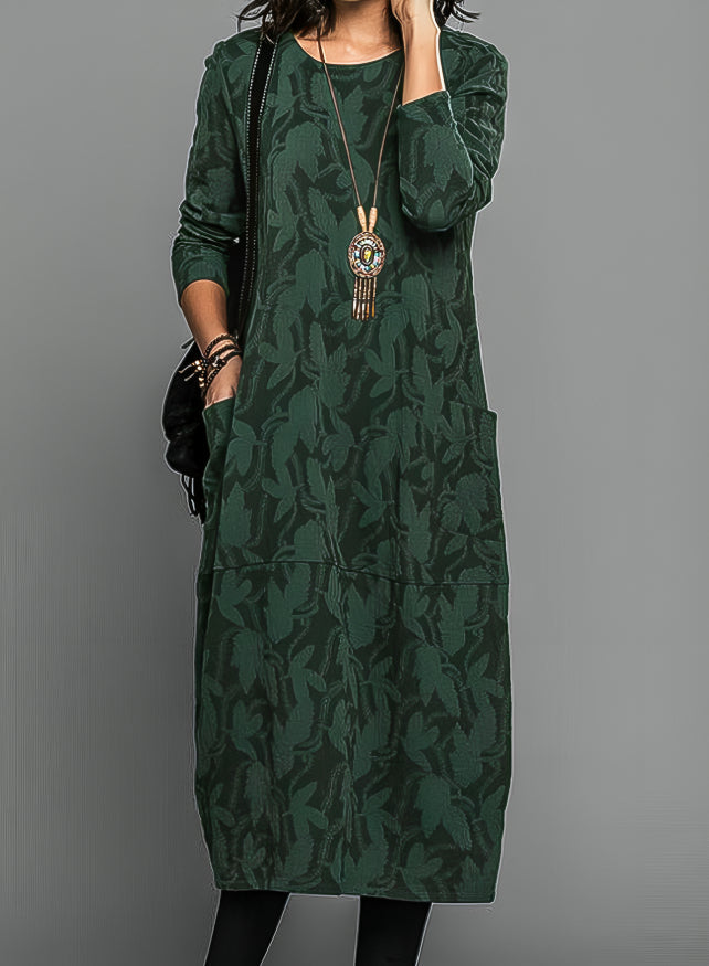 Lily - Women's Wedding Guest Printed Midi Dress