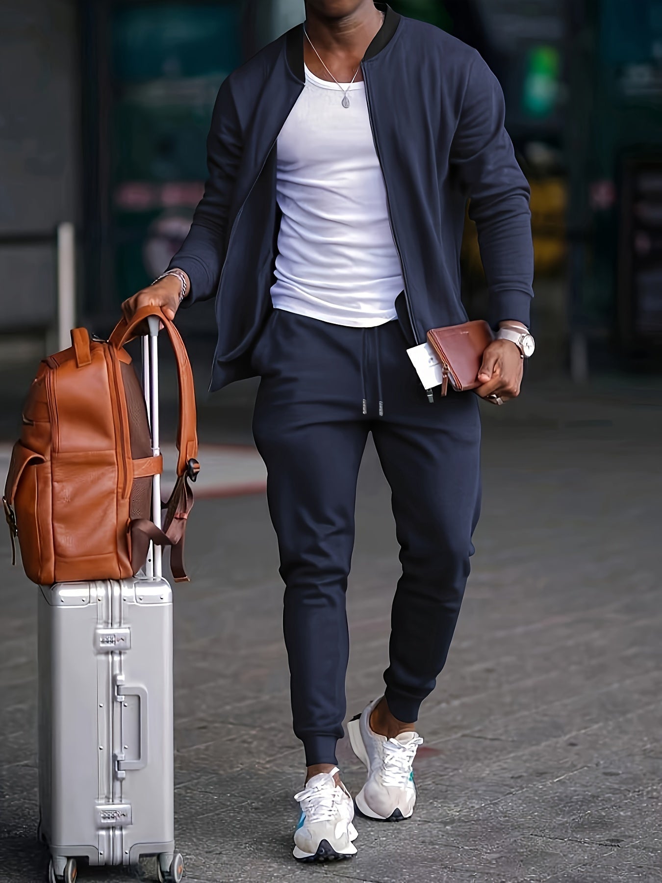Daisy - Men's Casual-Jogger-Trainingsanzug-Set