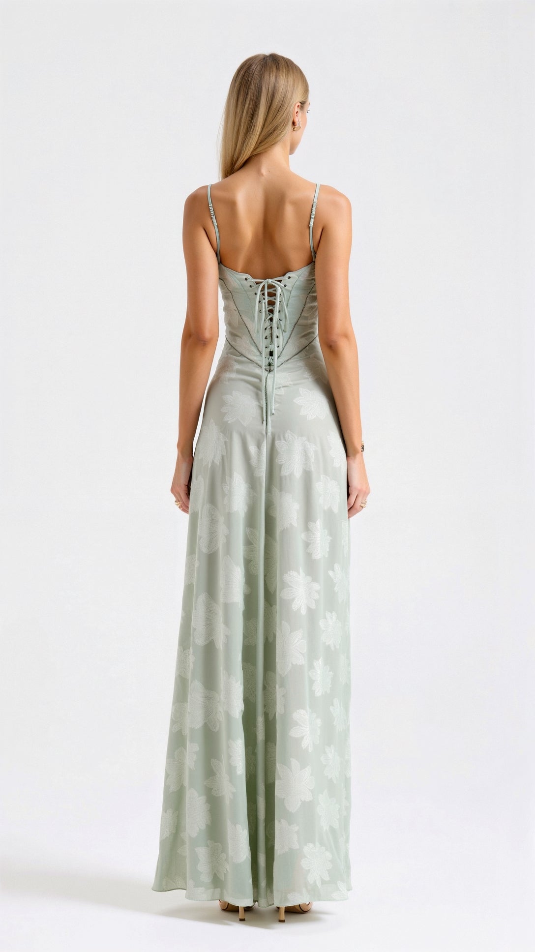 Alison - Women's Wedding Guest Slip Maxi Dress
