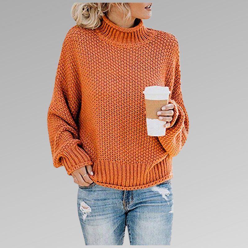 Tracey - Women's Relaxed Knit Sweater for Spring