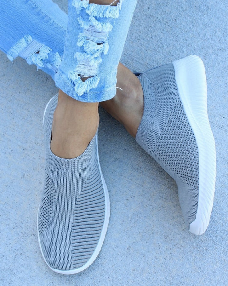Patricia - Women's Slip-On Mesh-Sneaker for Komfort