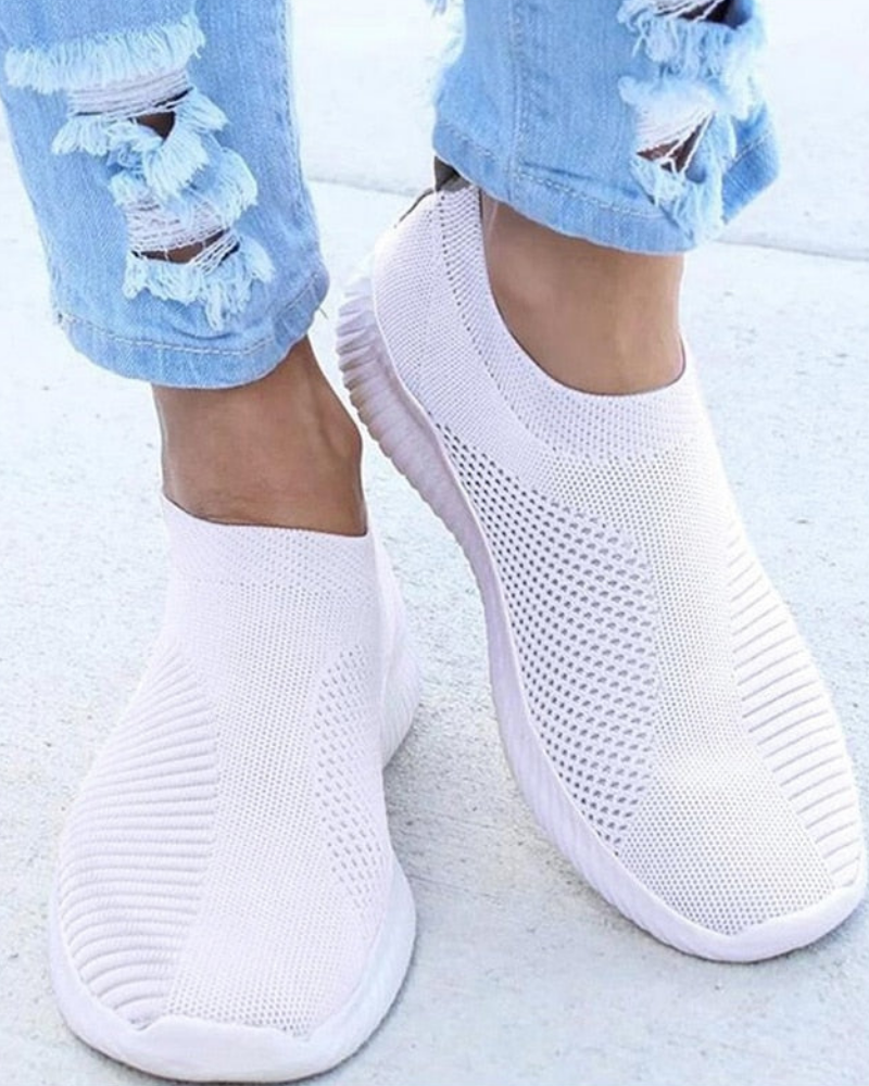 Patricia - Women's Slip-On Mesh-Sneaker for Komfort