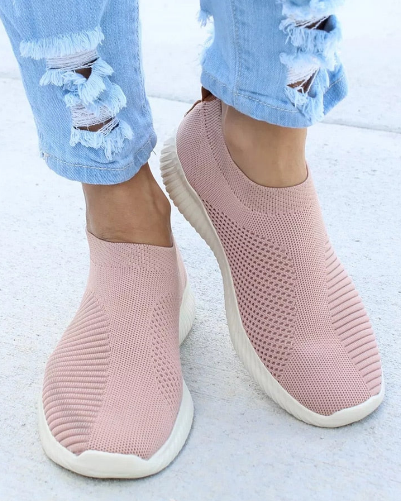 Patricia - Women's Slip-On Mesh-Sneaker for Komfort
