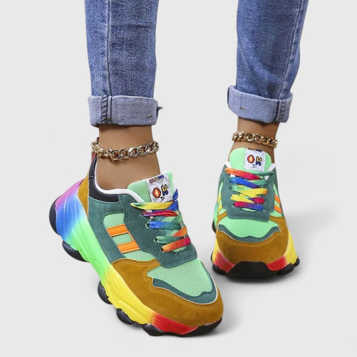 Denise - Women's Spring Chunky Modische Athletic Sneaker