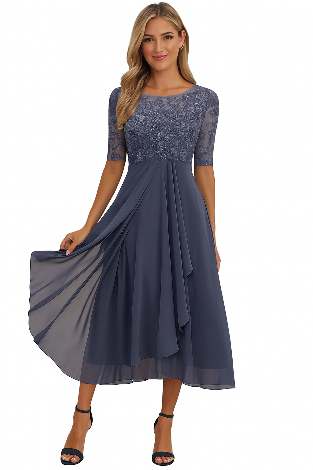 Beth - Women's Summer A Linie Midi Dress