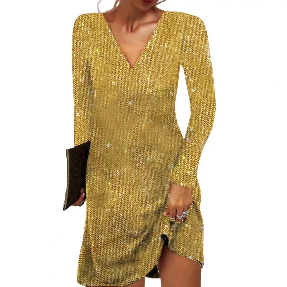 Rachel - Women's Elegant Wrap Dress with V-Neck
