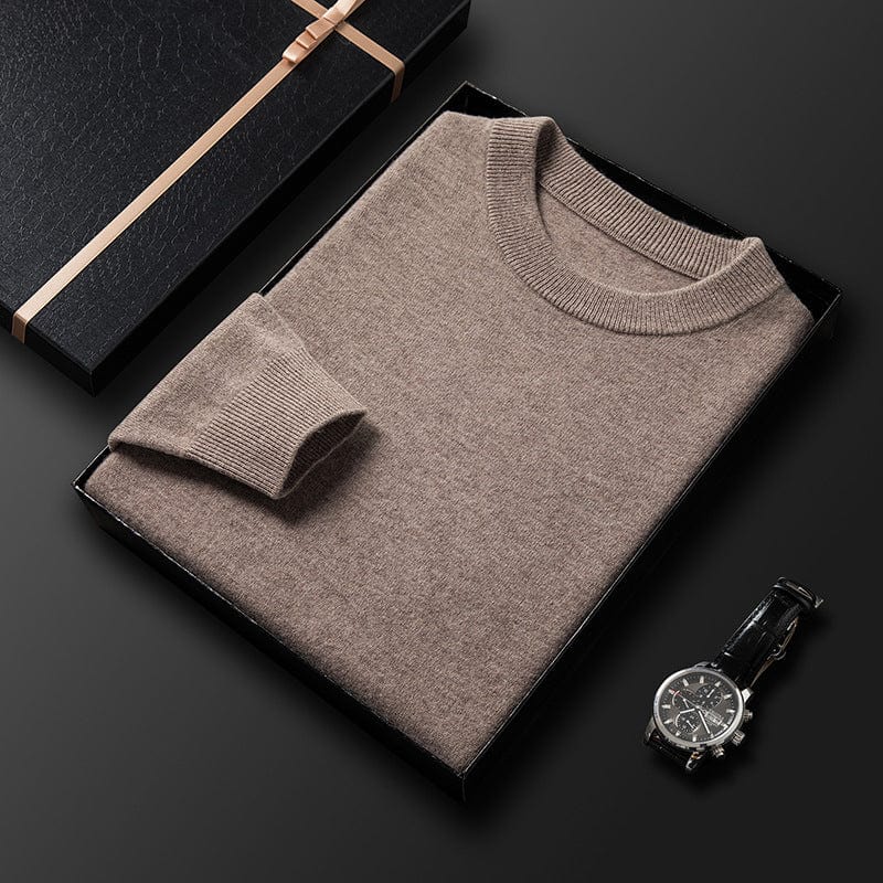 Oscar - Men's Warm Casual Long Sleeve-Sweater