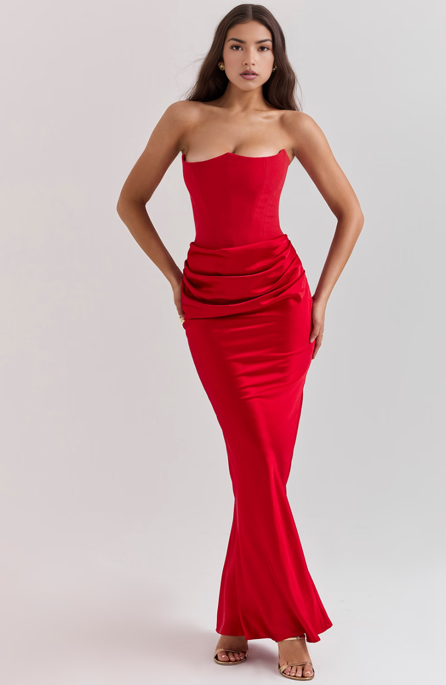 Harriet - Women's Langes Bodycon-Dress for formal Wedding Guests