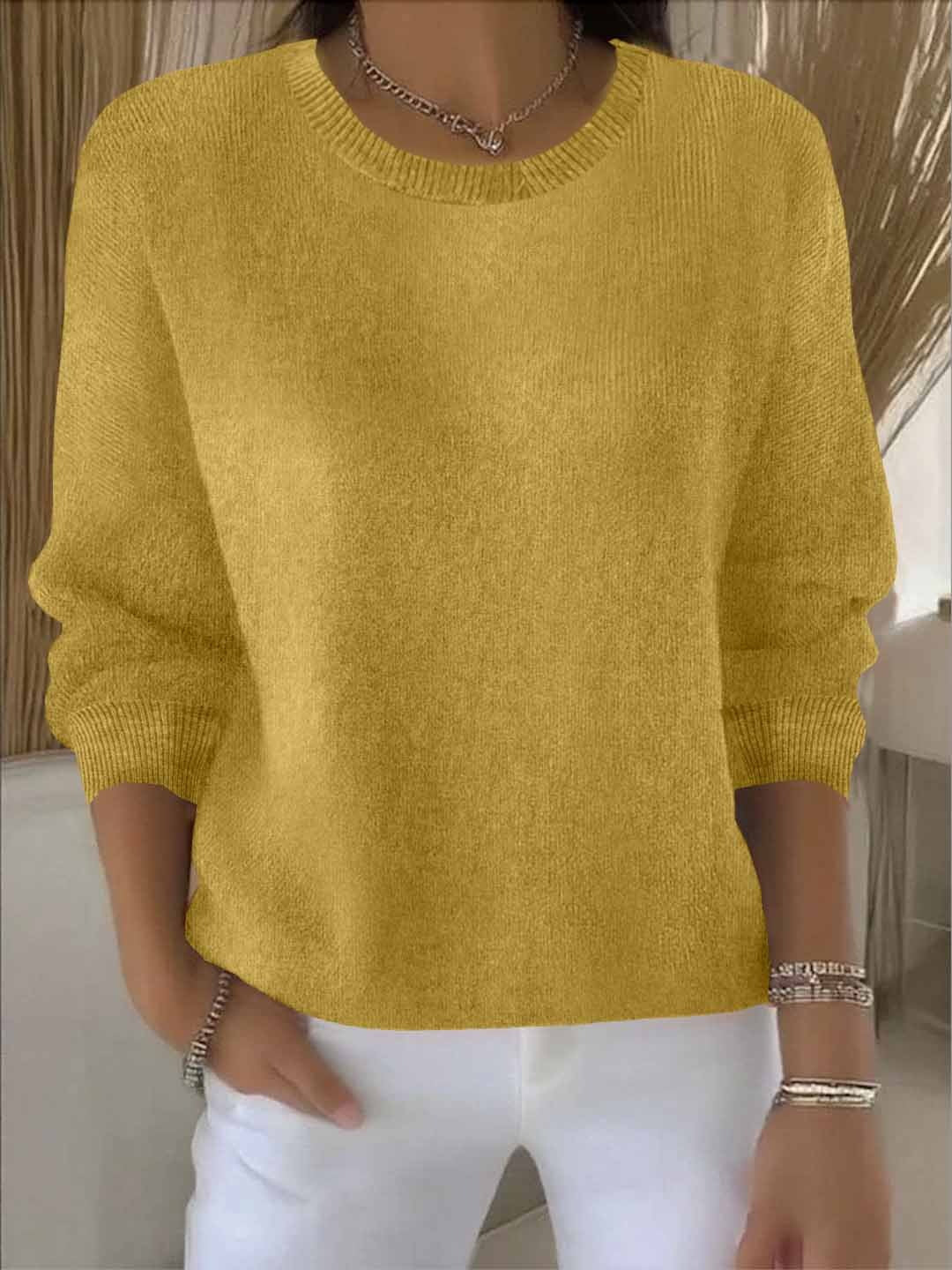 Alice - Women's Alltagstauglicher Spring-Knit Sweater
