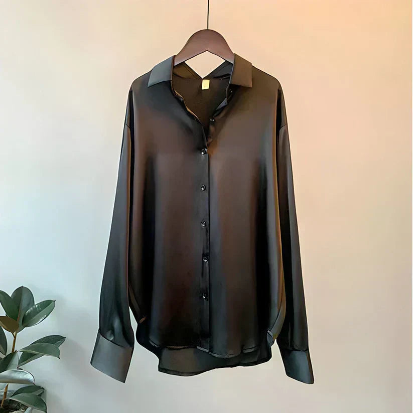 Judith - Women's Knopfhemd Top for Spring