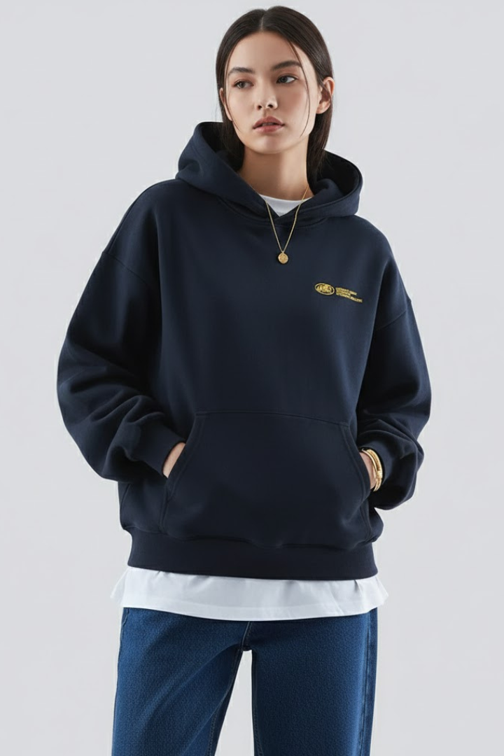 Molly - Women's Hoodie with Frontdruck and Sweater-Design