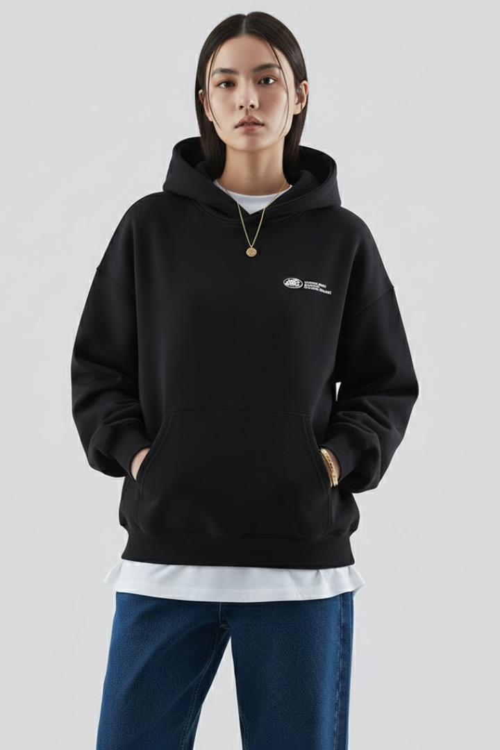 Molly - Women's Hoodie with Frontdruck and Sweater-Design