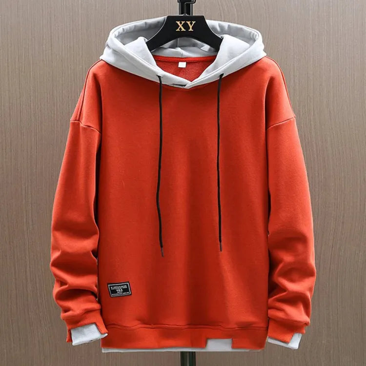 Ryan - Men's Two-Tone Casual Sweater Hoodie