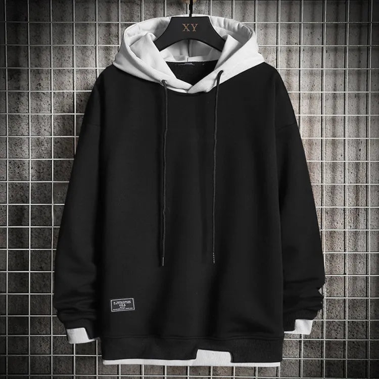 Ryan - Men's Two-Tone Casual Sweater Hoodie